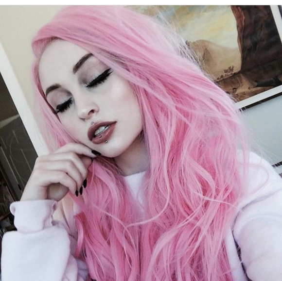 Pink Beauty Lace Front Wig